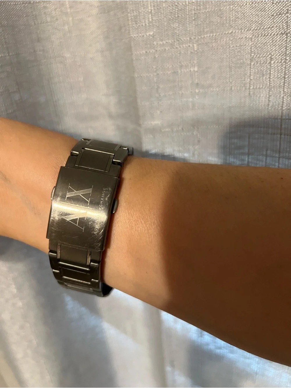 Armani Exchange grey chronograph